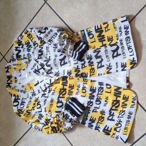 Why Dress Black & Yellow Blazer Size XL NWT